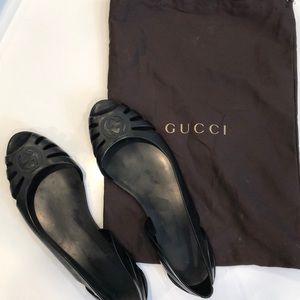 Authentic Gucci Jelly flats
